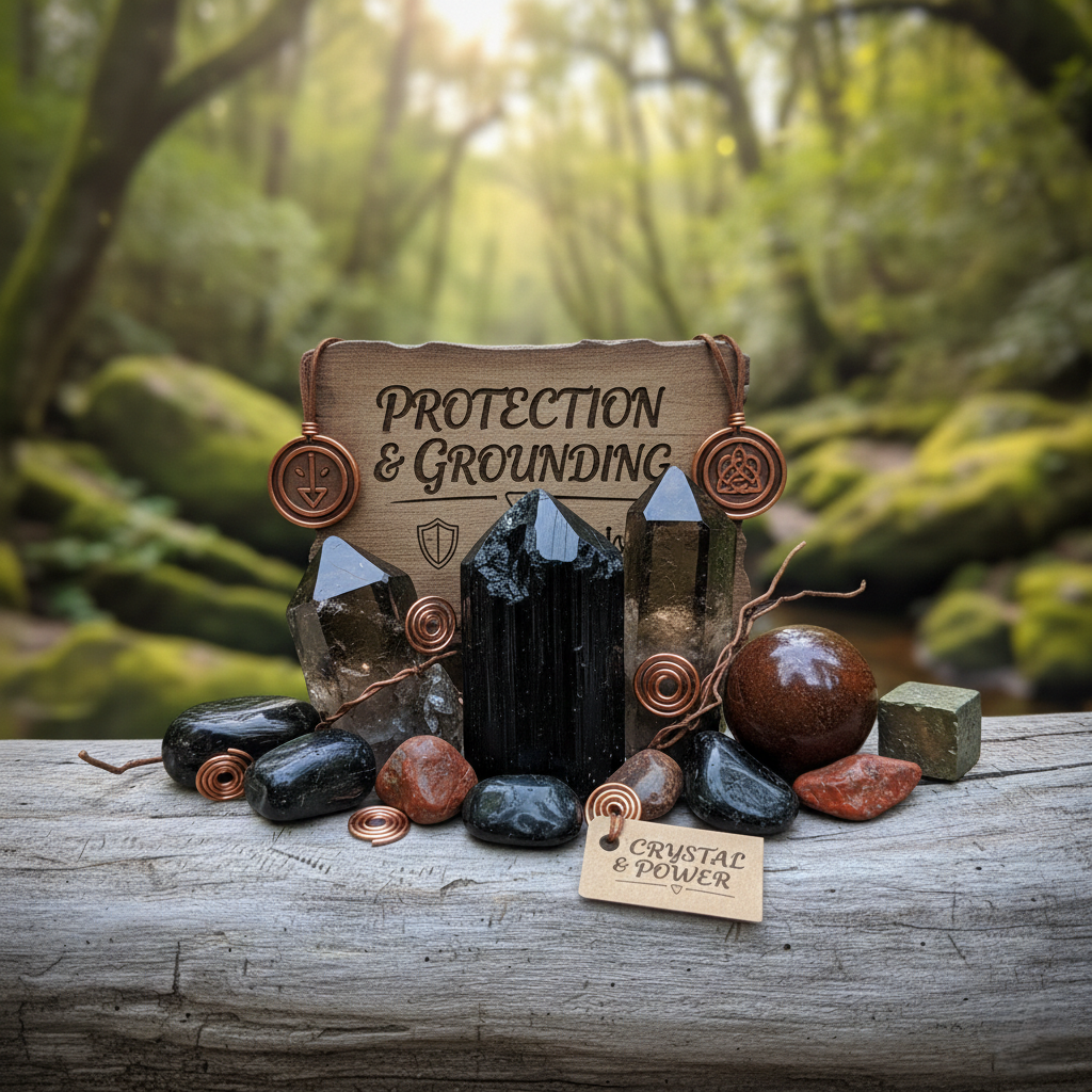 Protection & Grounding crystals