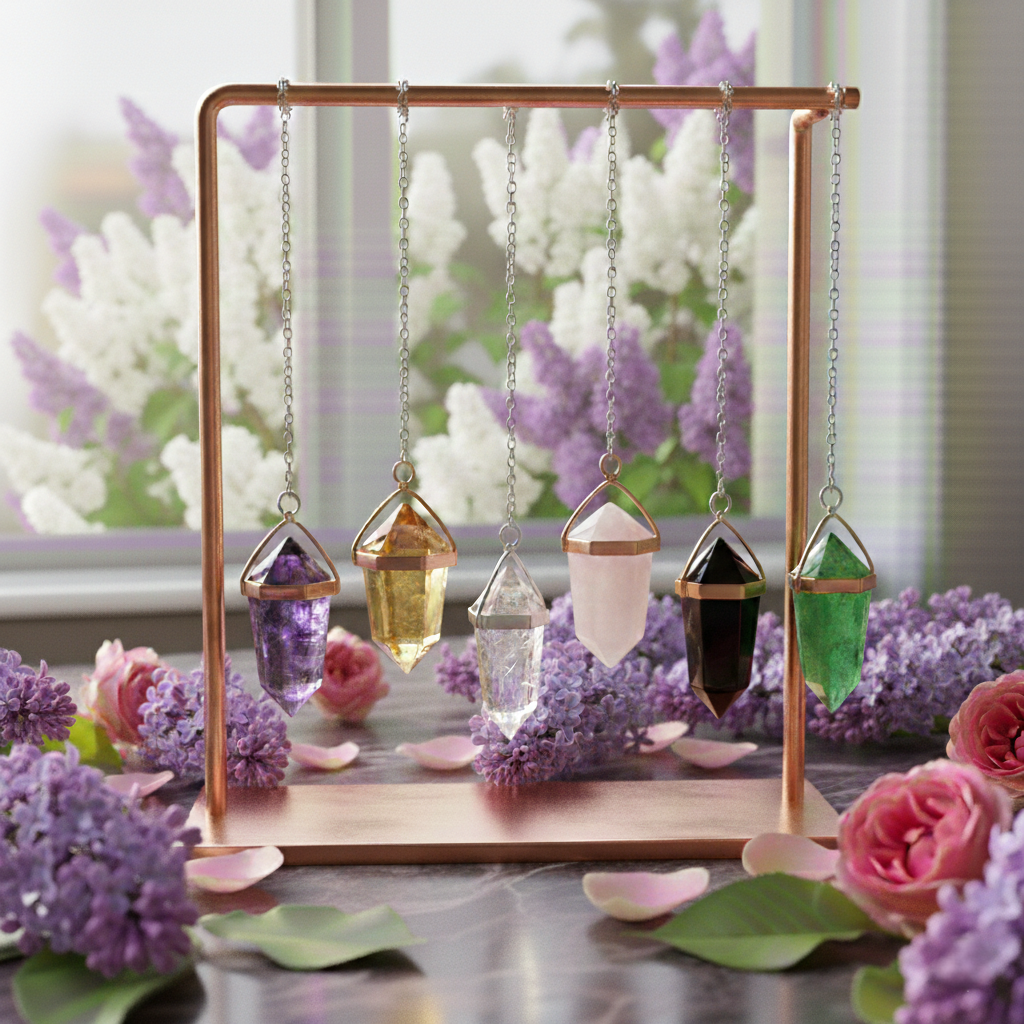 Adicrystals crystal pendulums